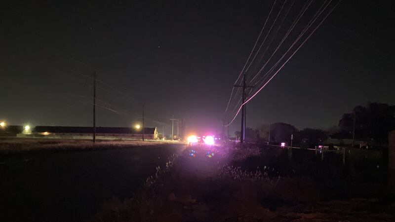 Una persona está gravemente herida después de un accidente nocturno en el sur de Lubbock.