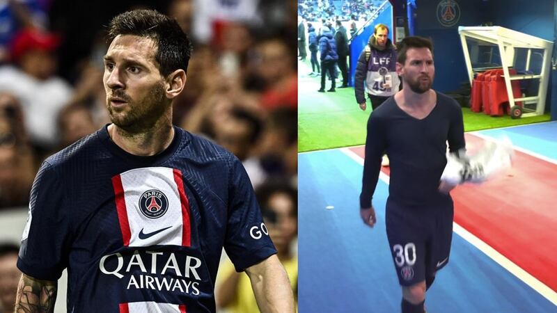 qué pasó con messi en el psg