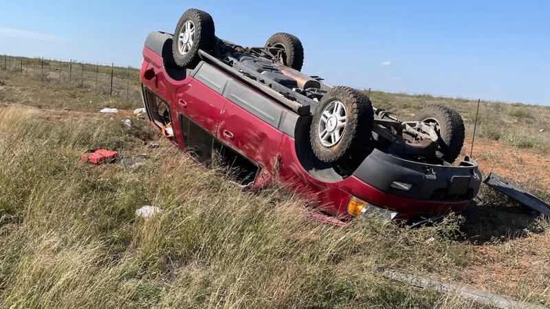Los agentes del Departamento de Seguridad Pública de Texas dicen que un Ford Expedition 2006...